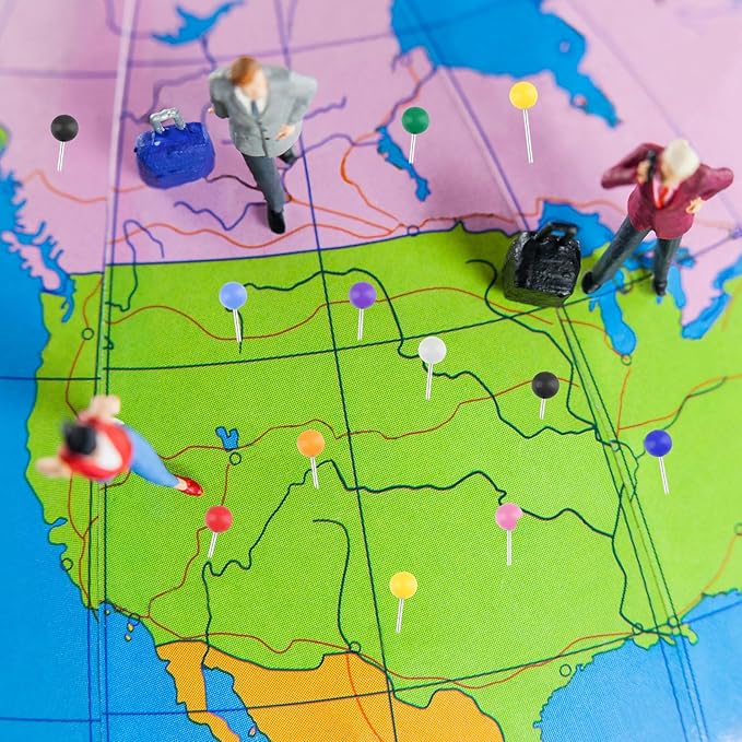 1000 Pcs Multi-Color Push Pins, Map Pins - Image 5