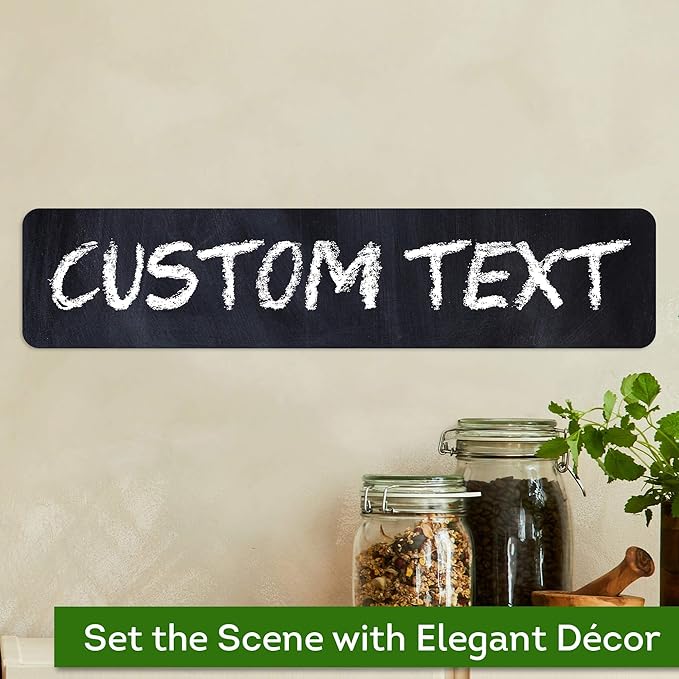 Custom Sign, Custom Street Sign, 11 Font Colors, 13 Font Styles, 4 Hole Options - Image 4