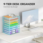 Cawukege 9 Tier Paper Organizer - Image 2