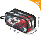 BOENLE Racing Car Truck Pencil Case Box Boys Girls Large Pencil Pouch - Image 4