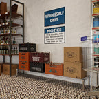 Regal Altair 14" Deep x 72" Wide x 8" Height 1-Tier Wire Shelving Kit | NSF - Image 6