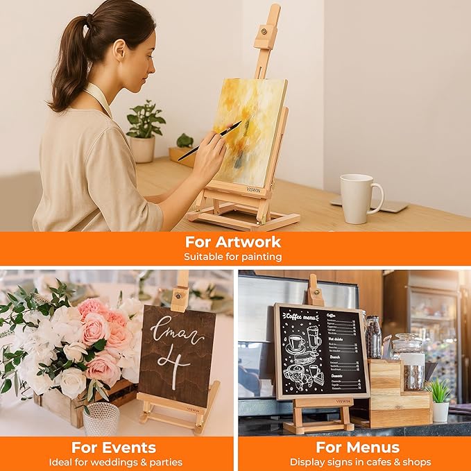 VISWIN 25" H-Frame Tabletop Easel - Image 6