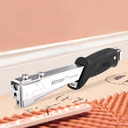 Tacwise 1185 ECO A11 Hammer Tacker with 75.000 Staples Type 140/10mm (T50). Uses Type 140 Staples (T50) , 6-10mm (1/4" - 3/8"). Manual Hammer Stapler Kit for Roofing, Insulation, Floor, Construction