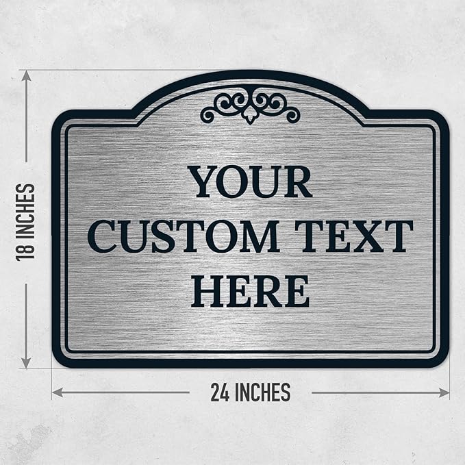 Custom Decorative Sign, Personalized Metal Sign - Image 3