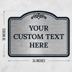Custom Decorative Sign, Personalized Metal Sign - Image 3