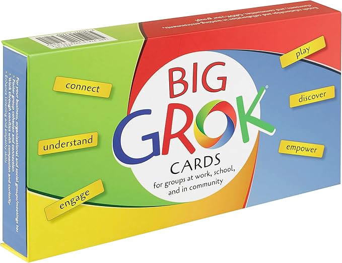 GROK Big Conversation Cards for Large Groups – 150 Feelings & Needs Cards + 25 by GROKtheWorld