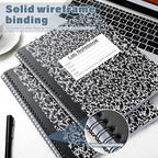 Affrolling 2 Pack Carbonless Lab Notebook Carbon Copy 8.5'' X 11'' Laboratory - Image 4