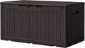 greesum 100 gallon resin deck box large outdoor, main product view