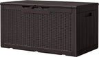 greesum 100 gallon resin deck box large outdoor, main product view