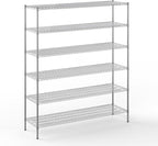 Regal Altair 21" Deep x 72" Wide x 86" Height Wire Shelving Kit | 6-Tier | NSF by Regal+Altair