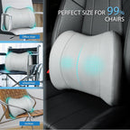 Lofty Aim Classic Memory Foam Lumbar Cushion Provides Excellent Back Support - Image 7