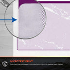 docugard standard purple marble middle high security check showing dimensions