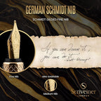 Scriveiner Gold Luxury Fountain Pen - Image 5
