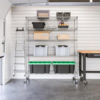 Seville Classics UltraDurable Heavy Duty NSF Solid Steel Wire Rack Storage Unit - Image 3