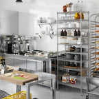 Regal Altair 18" Deep x 30" Wide x 86" Height Wire Shelving Kit | 10-Tier | NSF - Image 7