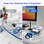 285W Charging Station for Multiple Devices, 10 Ports Fast Multi-Device Charger - Image 4