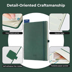 IN-LUXPRO Planner 2026 Daily Weekly and Monthly, 11.5"x8.5", 12 Months Spiral - Image 6