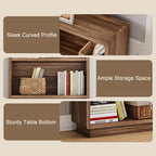 ChooChoo 3-Tier Bookcase, Wooden Bookshelf, Farmhouse Bookshelf - Image 7