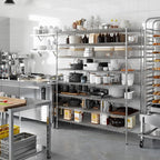 Regal Altair 24" Deep x 60" Wide x 74" Height Wire Shelving Kit | 8-Tier | NSF - Image 2