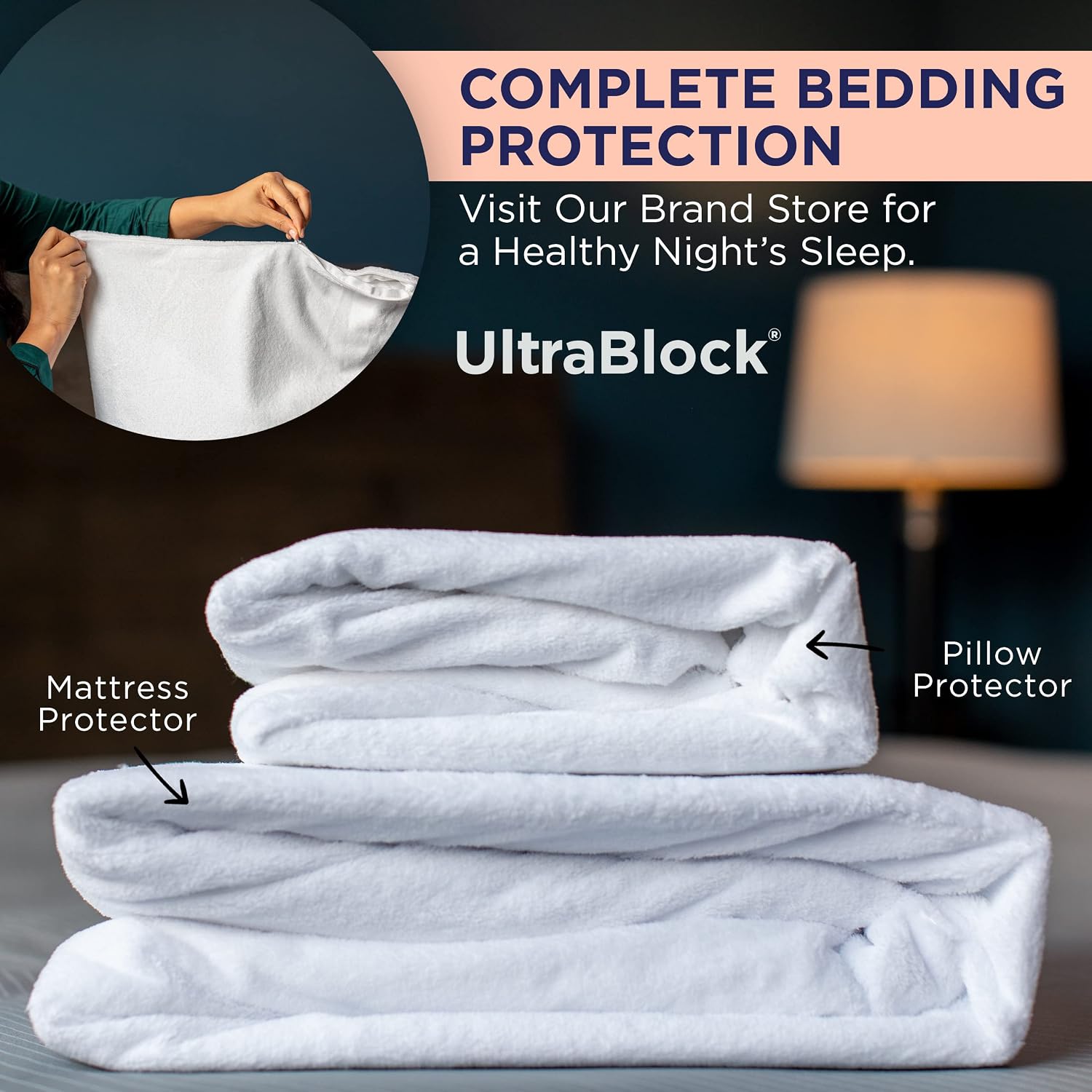 Ultrablock Mattress Bags for Moving or Storage – 6 Mil Plastic Cover, Tear and Puncture Resistant, Non-Slip Grip, Extra Thick Queen Size Bag