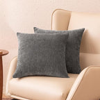 Amazon Basics Chenille Throw Pillow Covers, Home Decor Cushion Cover - Image 2