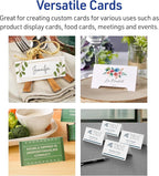 Avery Printable Tent Cards, 3.5" x 11", 50 Blank Place Cards - Image 5
