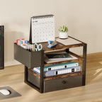 desk organizers and accessories, 4-tier paper letter tray, package contents