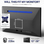 VIVO Dual Ultrawide Monitor Desk Mount, Heavy Duty Fully Adjustable Steel Stand - Image 7
