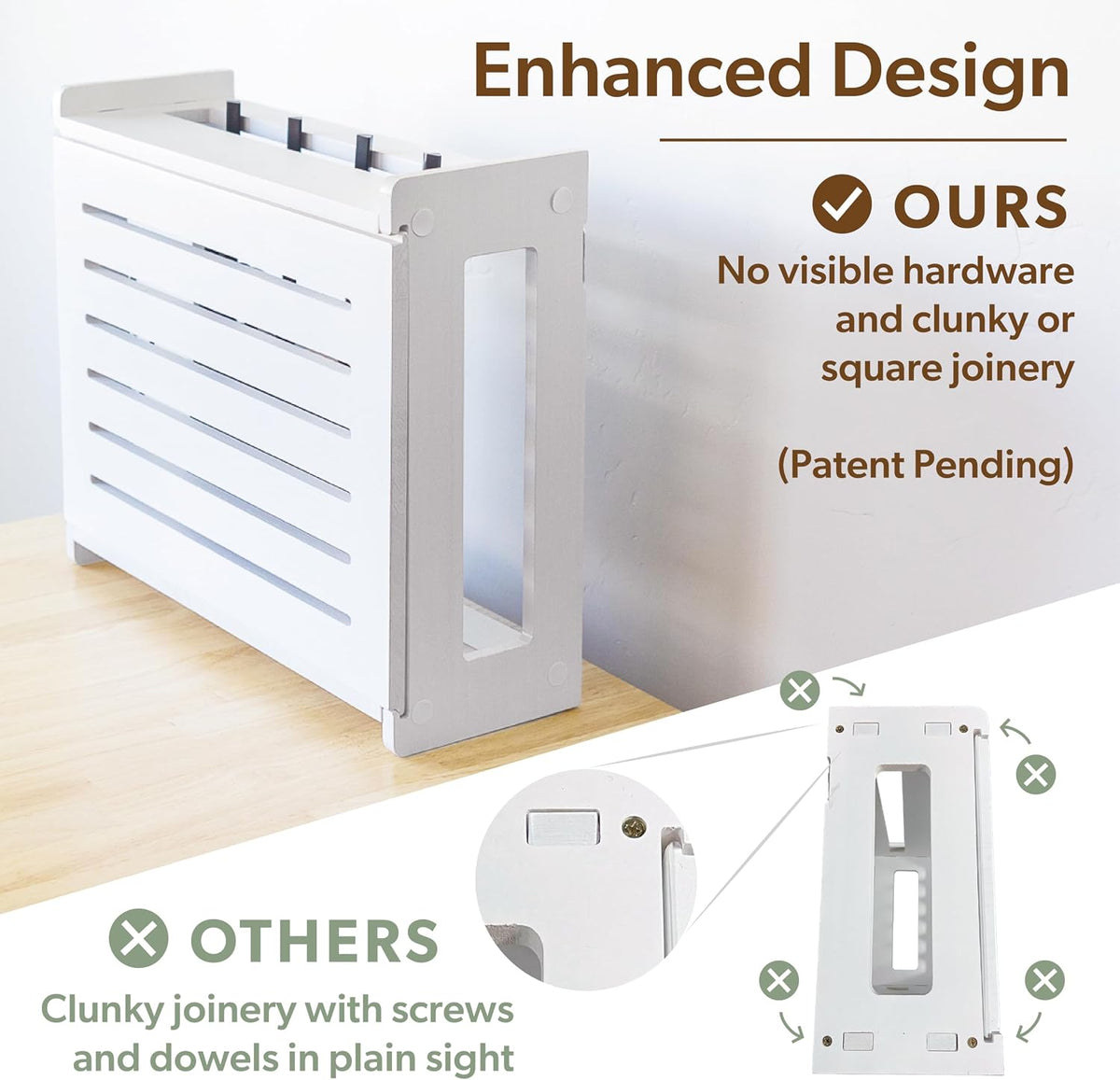 WiFi Router Storage Cabinet Router Box Hider WiFi Box Hider Shelf Cover