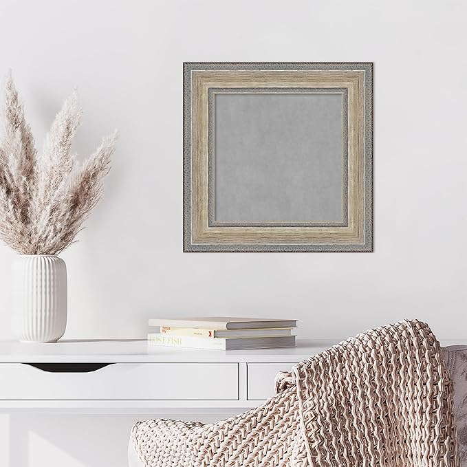Amanti Art Silver Framed Magnetic Board 17x17 X-Small Vision Board - Image 5