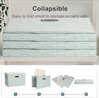 Graciadeco Large 17" 36 Quart Collapsible Stackable Storage Bins - Image 4