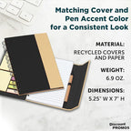 DISCOUNT PROMOS Eco Friendly Spiral Notebooks - Image 4