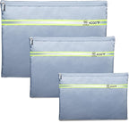 Fireproof Document Bag – 3 Pack Fireproof & Water- proof Document Organizer | by FRECOLSH
