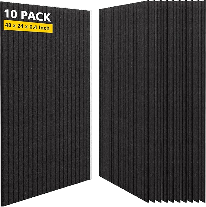 AUTORIFIC Acoustic Panels, 10 Pack Sound Panels Noise Reducing by AUTORIFIC