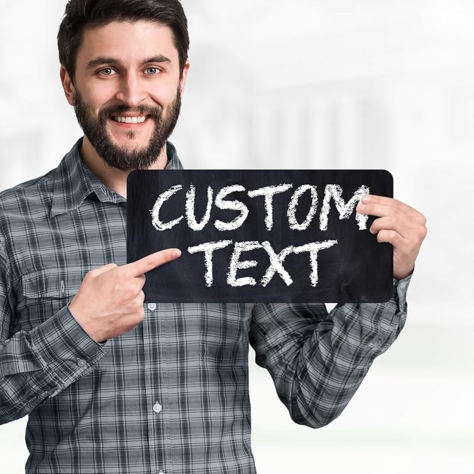 Custom Sign, Custom Street Sign, 11 Font Colors, 13 Font Styles, 4 Hole Options - Image 2