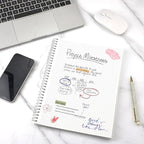 BESARME 80 Sheets Graph Paper Spiral Notebook 8.5" × 11" - Image 7
