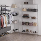 Regal Altair 18" Deep x 48" Wide x 86" Height Wire Shelving Kit | 5-Tier | NSF - Image 5