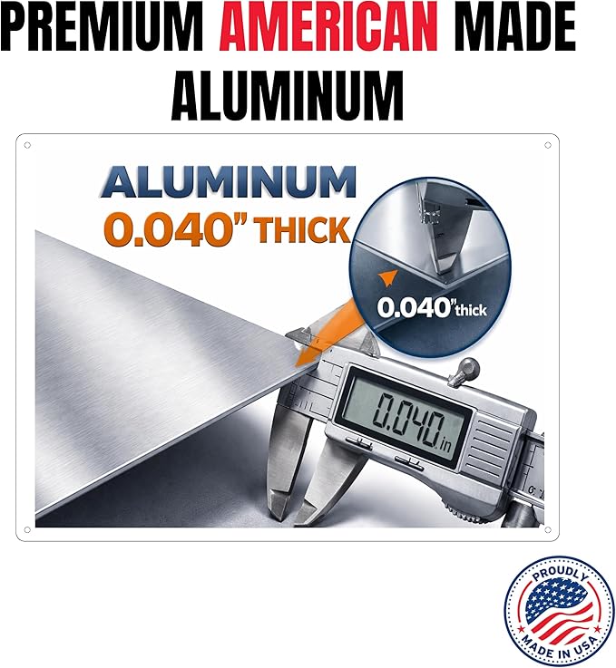 Custom 24x18 Aluminum Sign – Personalized Metal Sign - Image 2