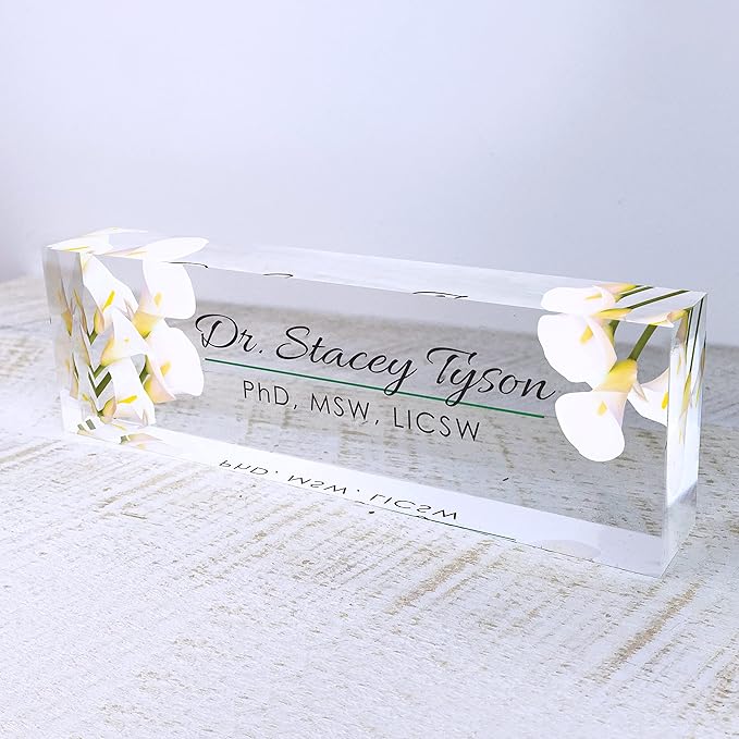 Artblox Office Desk Name Plate Personalized | Custom Name Plates - Image 5