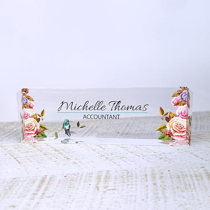 Desk Name Plate Personalized - Image 3