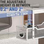 Under Desk Cable Management Tray, GZOKMOG Cord Management - Image 2
