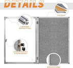 Enclosed Bulletin Board, Outdoor Weatherproof, Display Case Message Board - Image 2