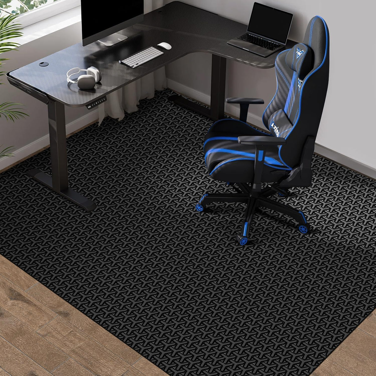 Office Chair Mat for Hard Floor, 50"x60" Large Computer Chair Mat