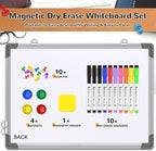 Monthly Calendar Whiteboard Dry Erase Cork Board Combination - Image 3