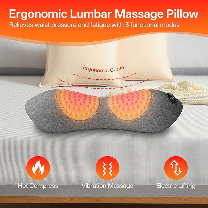 SUDAHIA 3-in-1 Electric Back Massager Pillow - Image 2