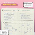 Undated Daily Planner to Achieve Your Goals 2025-2026 - Image 4
