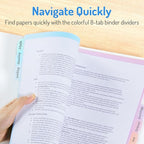 Forvencer 8-Tab Binder Dividers - Image 7