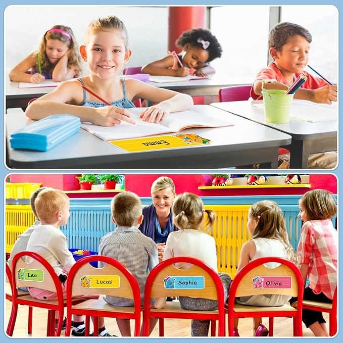 PETCEE Name Plates for Classroom Student Desks - Image 5