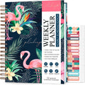 PLANBERRY Large Hourly Schedule Planner Premium – Undated Organizer