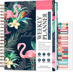 PLANBERRY Large Hourly Schedule Planner Premium – Undated Organizer by PLANBERRY